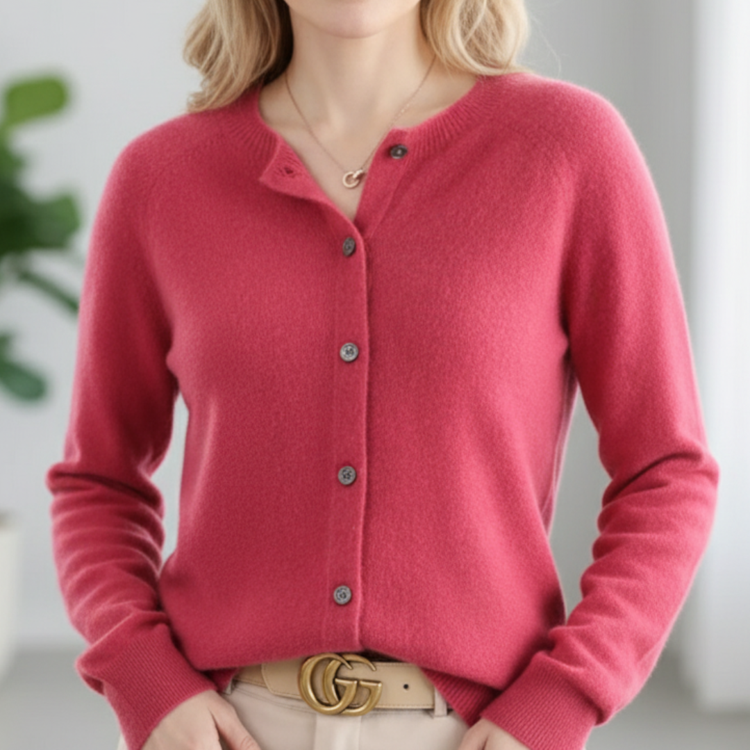 Anna | Szykowny elegancki kaszmirowy sweter
