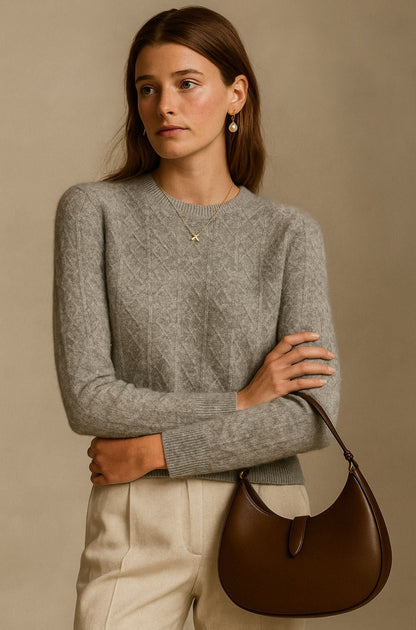 Albury | Elegancki kaszmirowy sweter