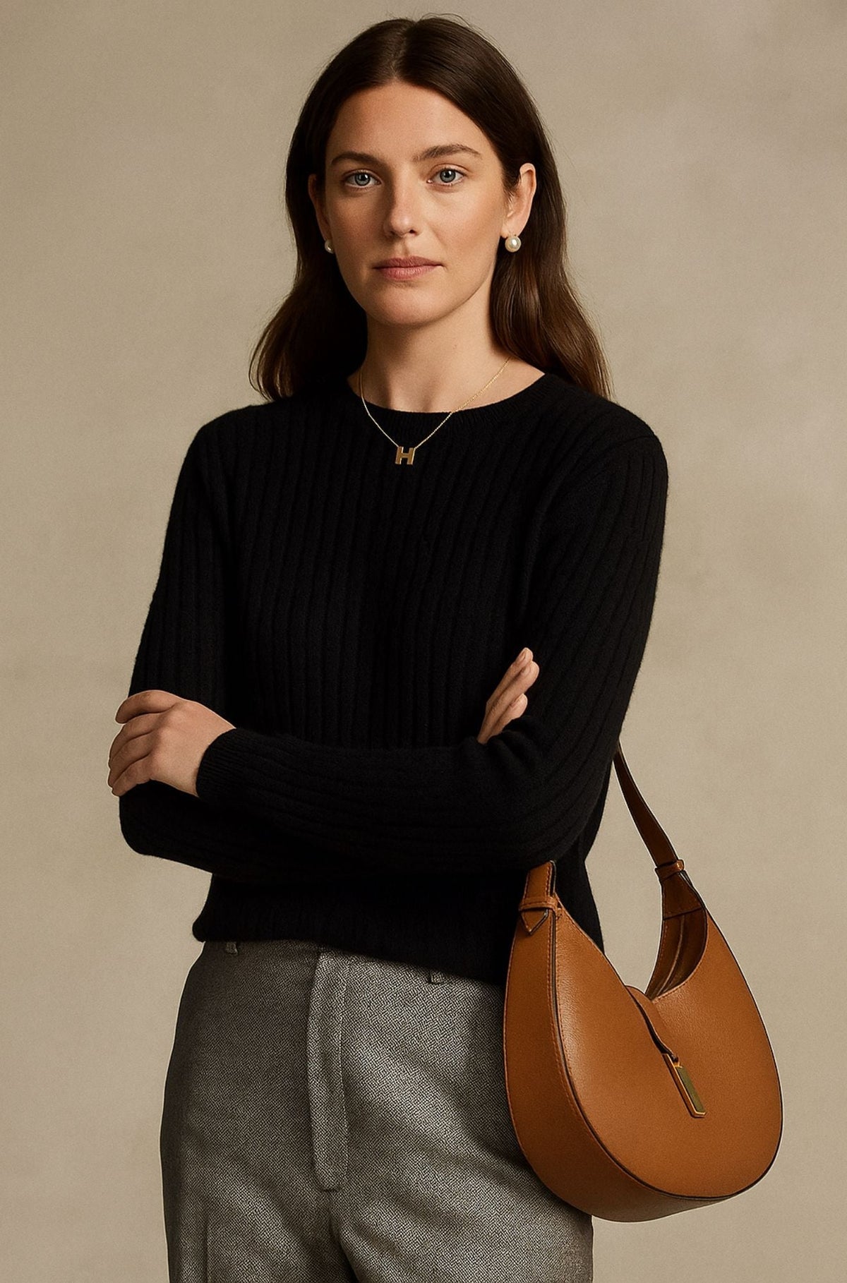Rowen | Elegancki kaszmirowy sweter