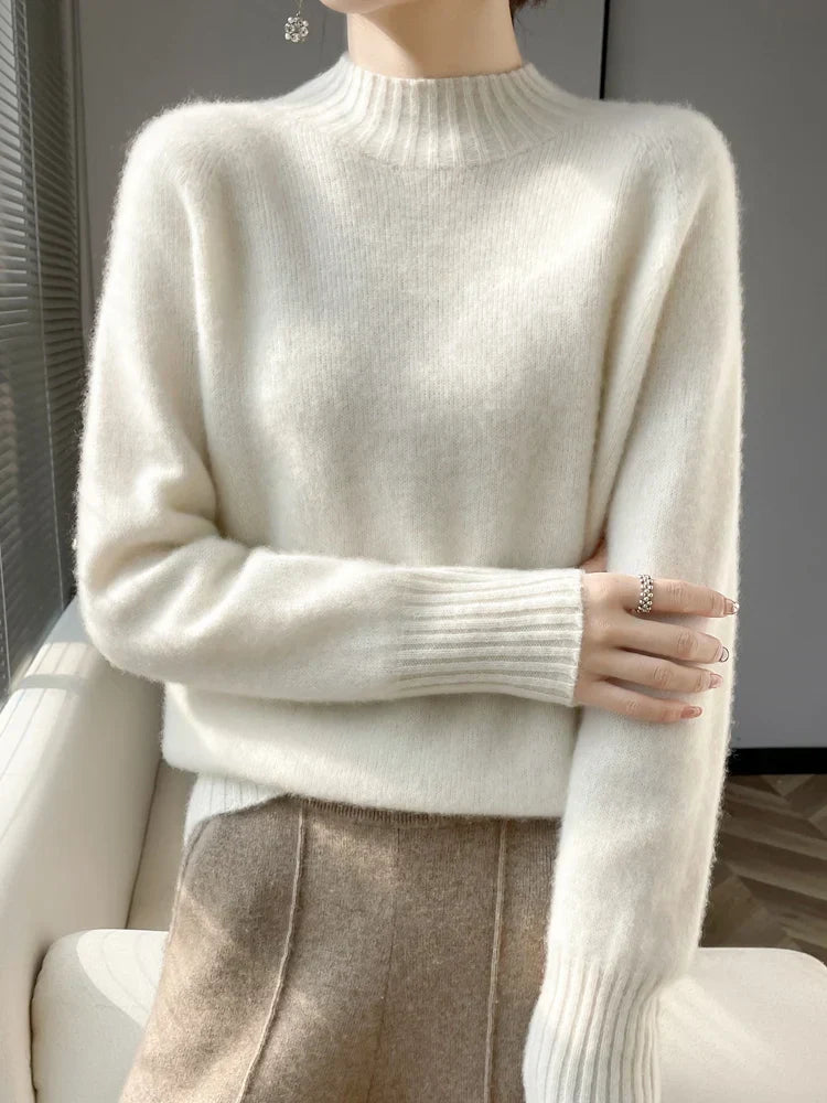 Veyona | Elegancki kaszmirowy sweter