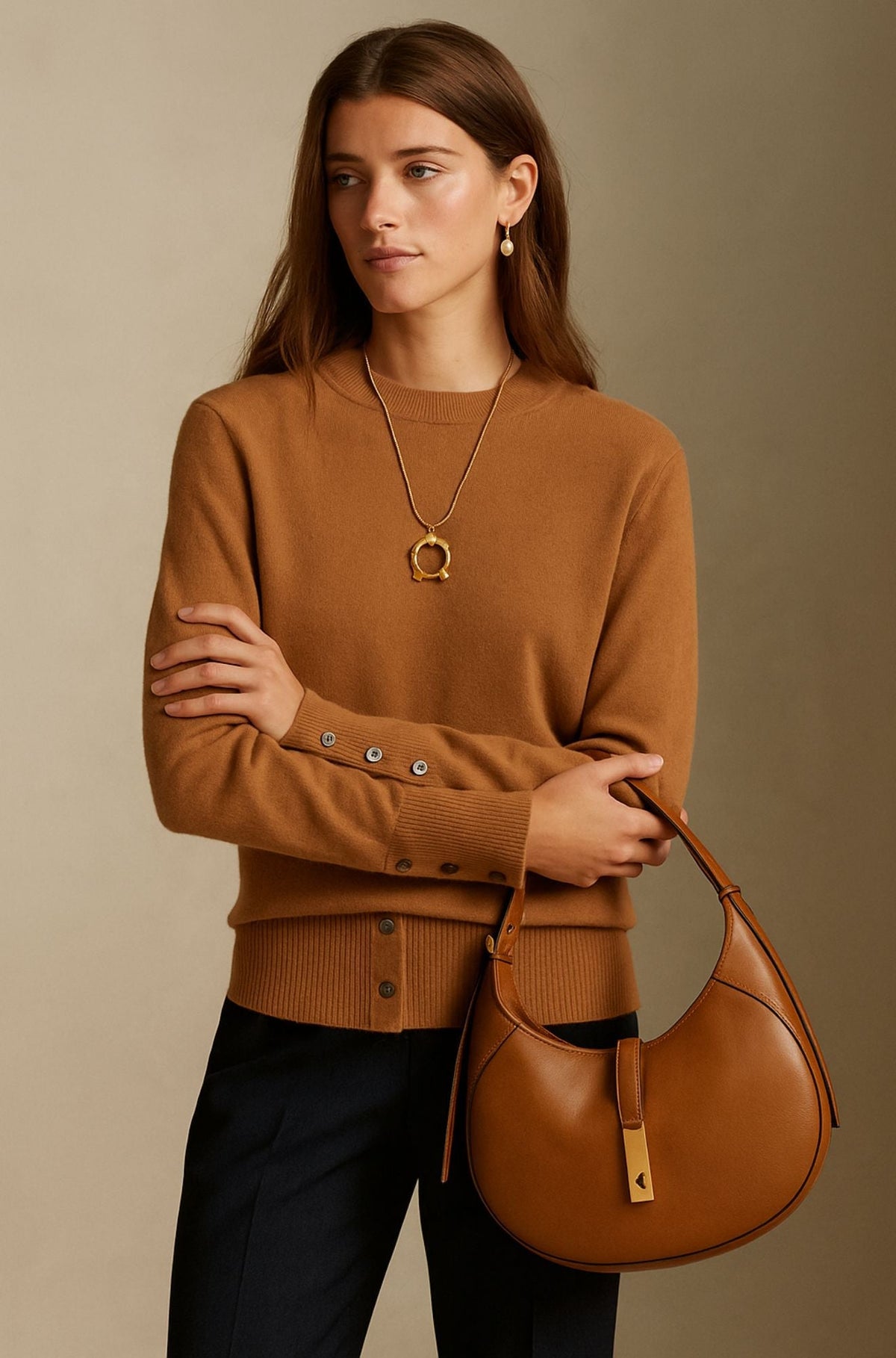 Arden Vale | Elegancki kaszmirowy sweter