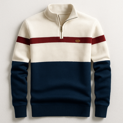 Elston | Elegancki dopasowany sweter