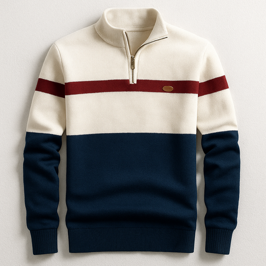Elston | Elegancki dopasowany sweter