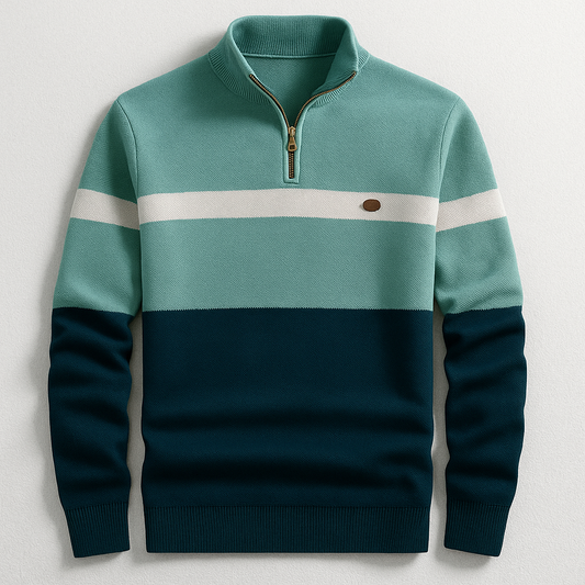 Elston | Elegancki dopasowany sweter