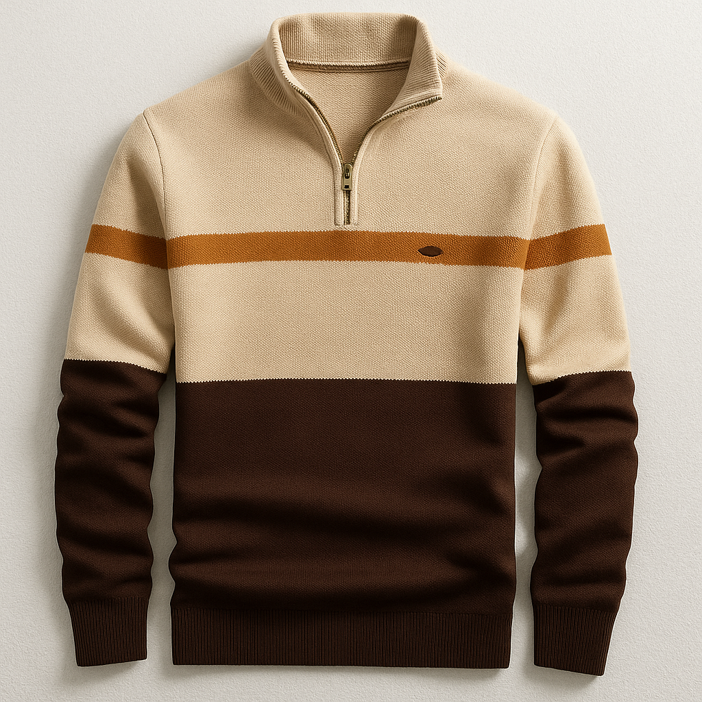 Elston | Elegancki dopasowany sweter