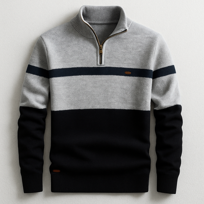 Elston | Elegancki dopasowany sweter