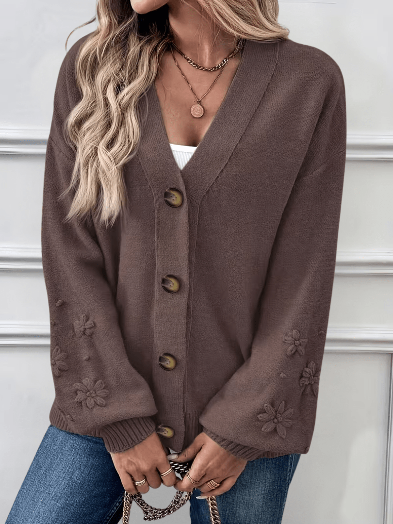 Hélène | Klasyczny elegancki kardigan