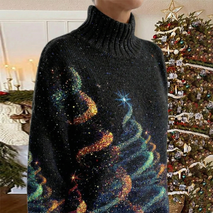Saraya | Świąteczny sweter w gwiazdki