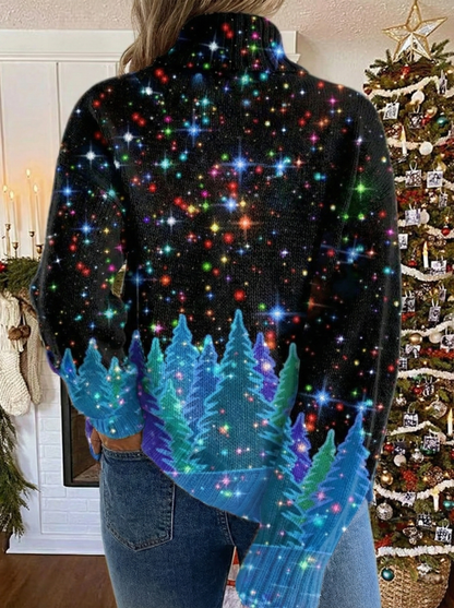 Saraya | Świąteczny sweter w gwiazdki