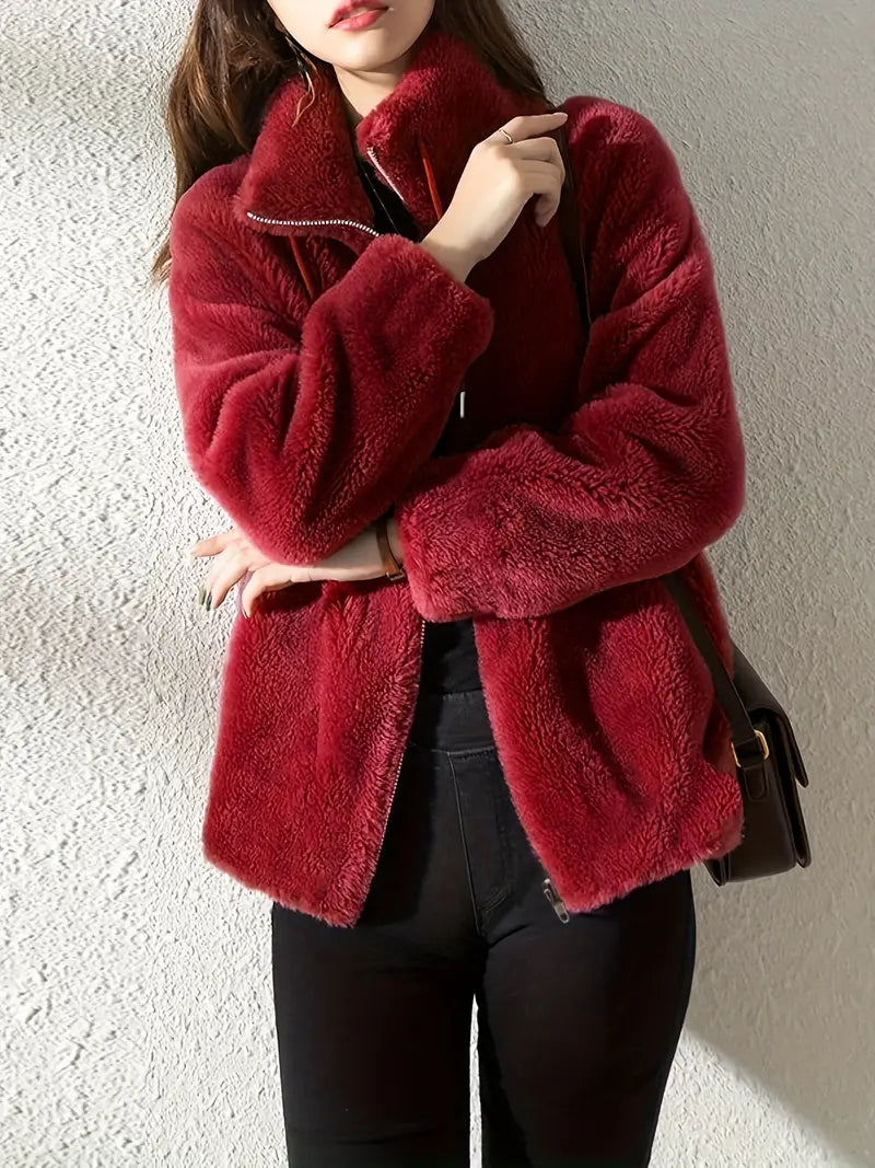 Maliza | Elegancka kurtka polarowa