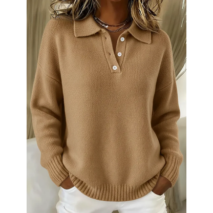 Clara | Elegancki sweter polo