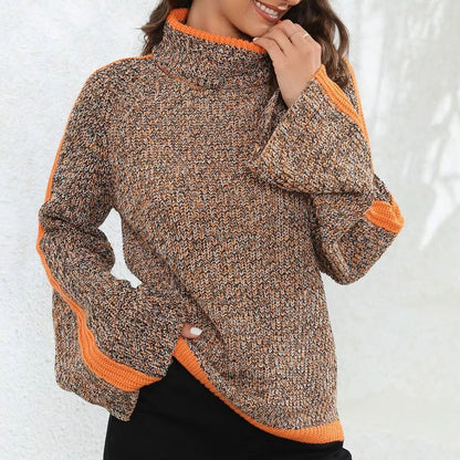 Diana | Szykowny sweter patchwork