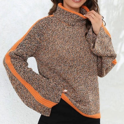 Diana | Szykowny sweter patchwork