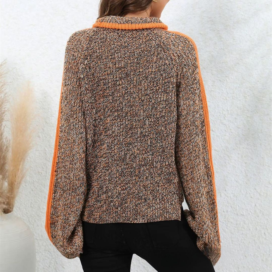 Diana | Szykowny sweter patchwork