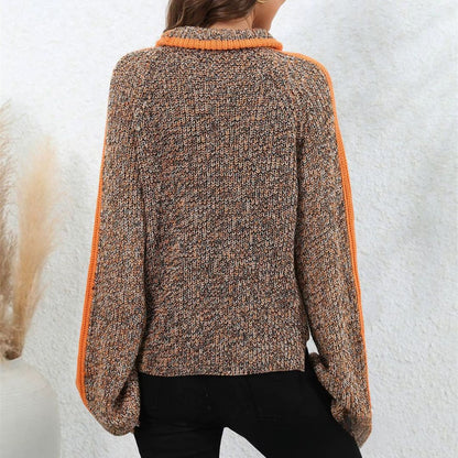Diana | Szykowny sweter patchwork