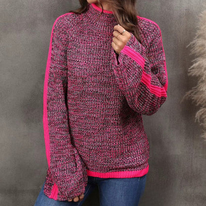 Diana | Szykowny sweter patchwork