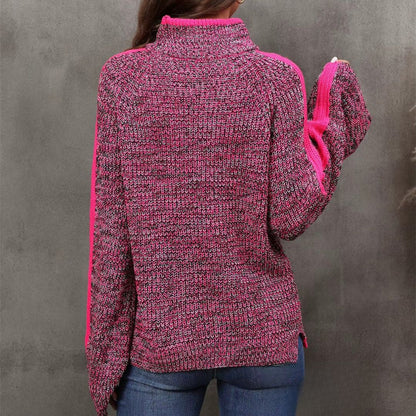 Diana | Szykowny sweter patchwork