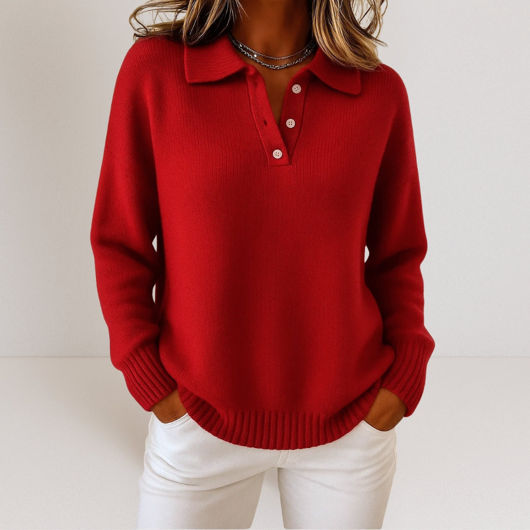 Olivia | Elegancki dzianinowy sweter