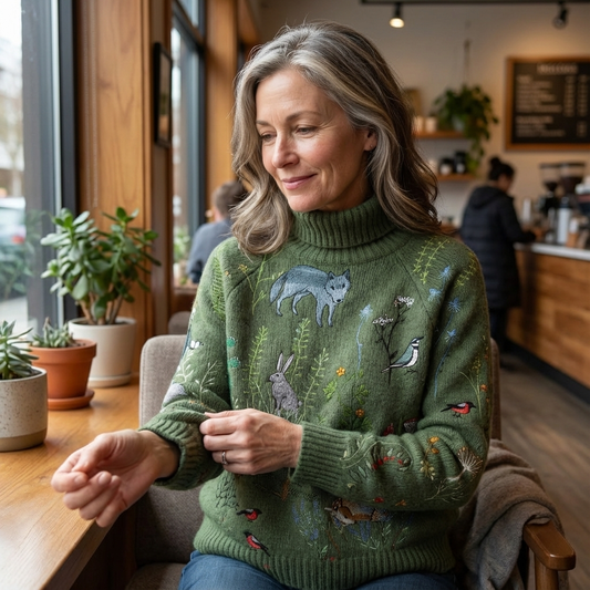 Donna | Miękki luźny sweter