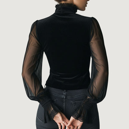 Elvira | Elegancka koronkowa bluzka