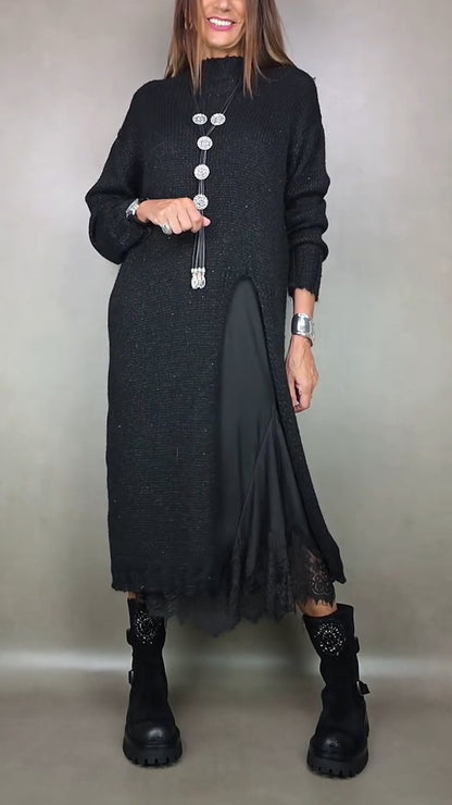 Anarise | Elegancka długa sukienka