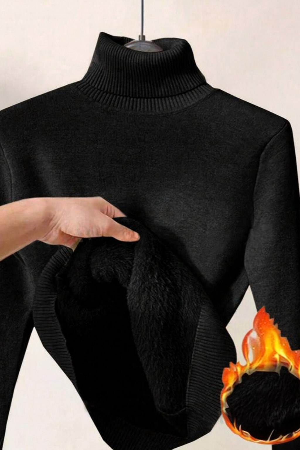 Sophie | Elegancki sweter z podszewką