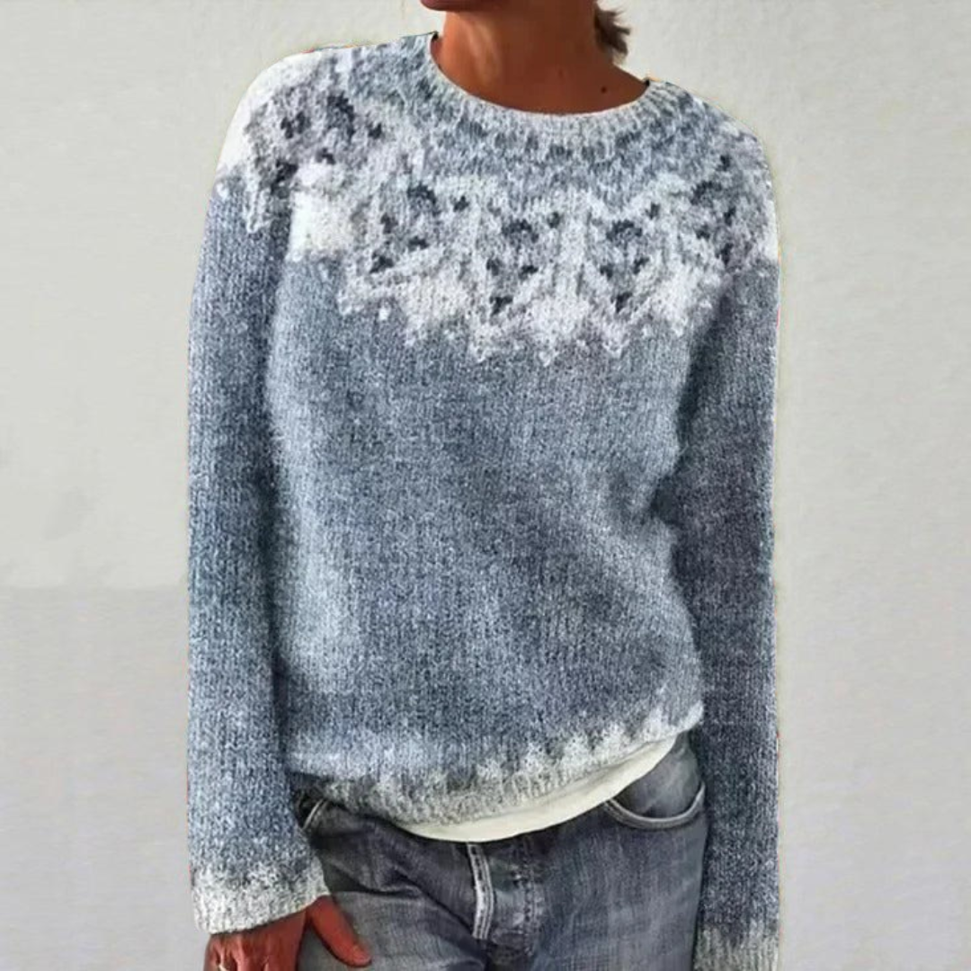 Heather | Szykowny sweter retro
