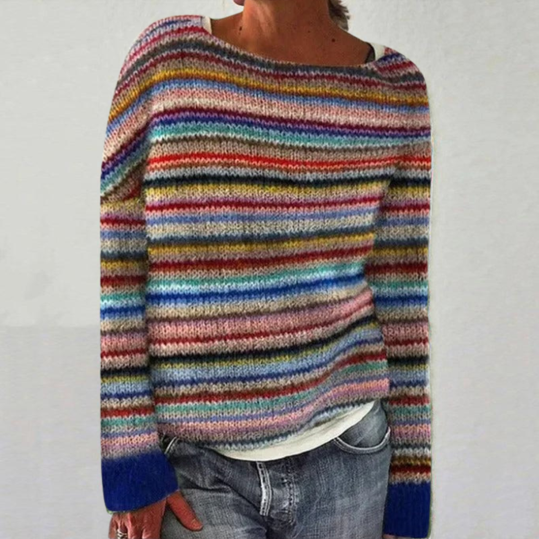 Heather | Szykowny sweter retro