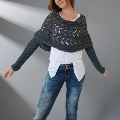 WarmWrap | Elegancki tkany szal