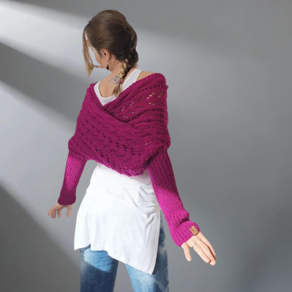 WarmWrap | Elegancki tkany szal