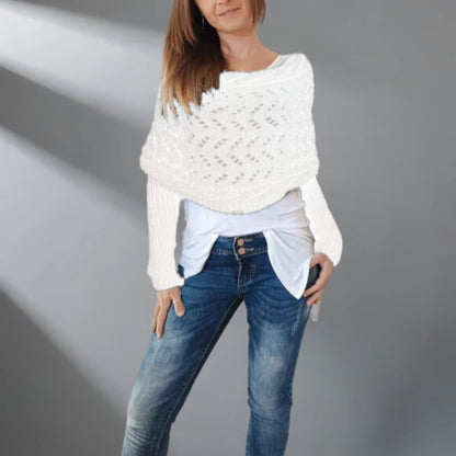 WarmWrap | Elegancki tkany szal