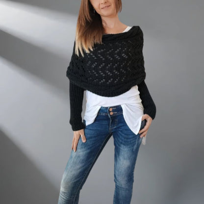 WarmWrap | Elegancki tkany szal