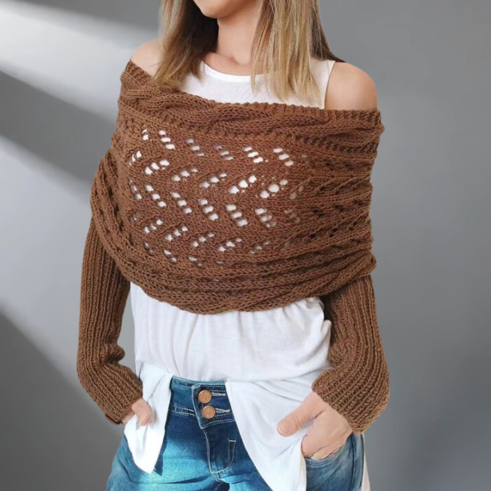 WarmWrap | Elegancki tkany szal