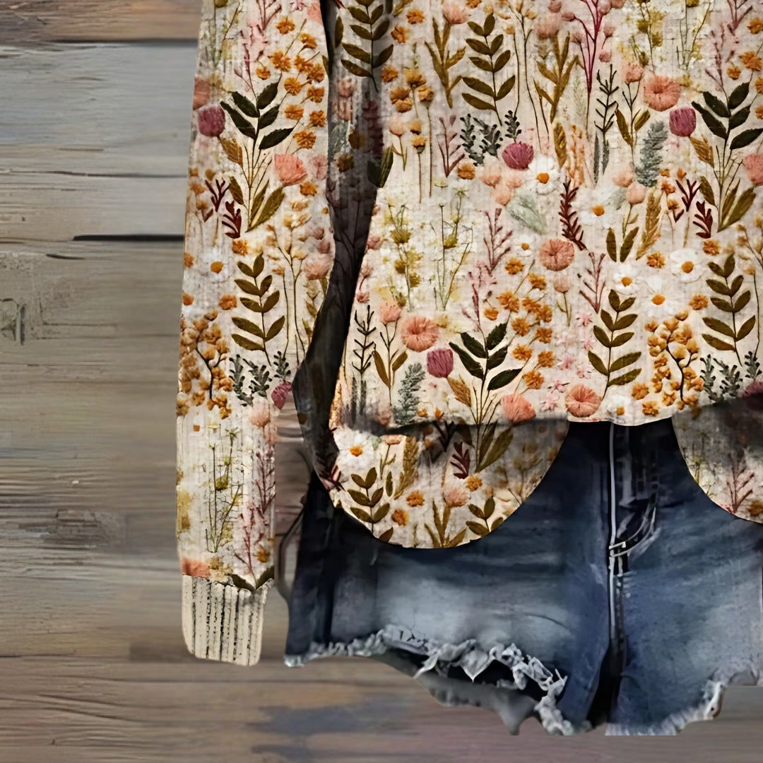 Nova | Elegancka sukienka w kwiaty