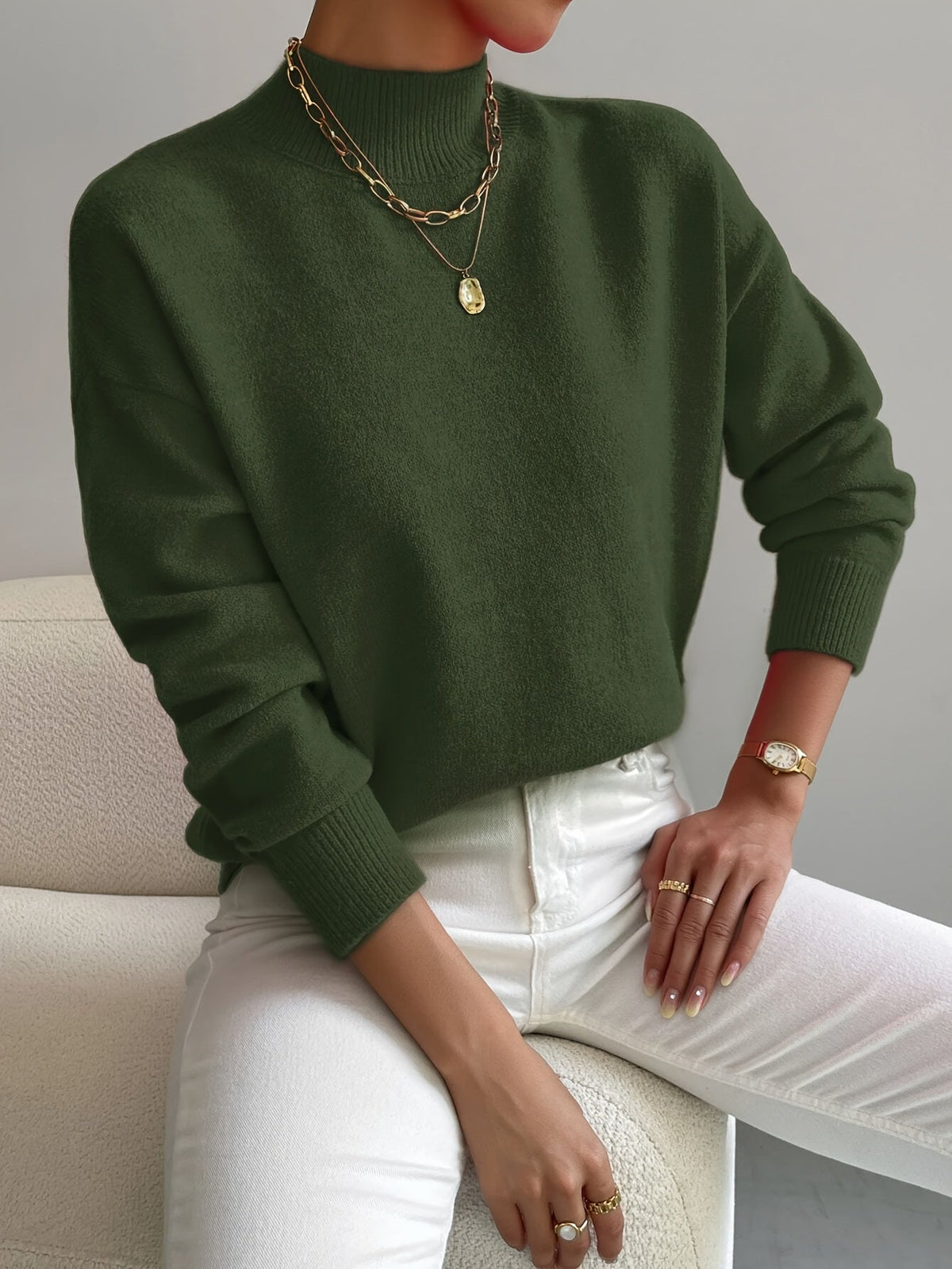 Jennifer | Elegancki ciepły sweter