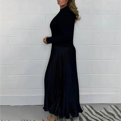Claudia | Elegancka plisowana sukienka
