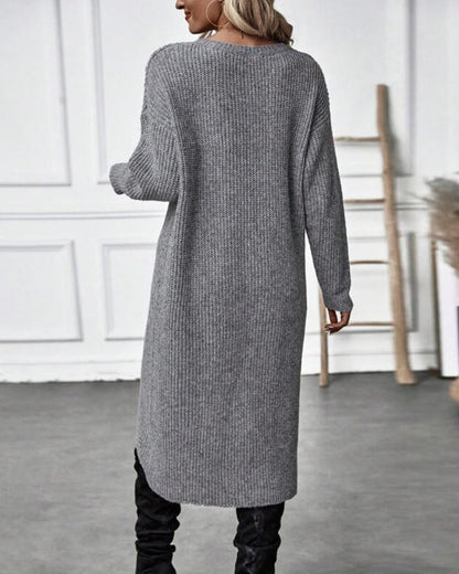 Brigit | Elegancki długi sweter