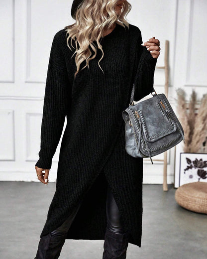 Brigit | Elegancki długi sweter