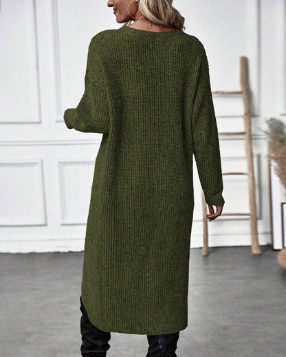 Brigit | Elegancki długi sweter