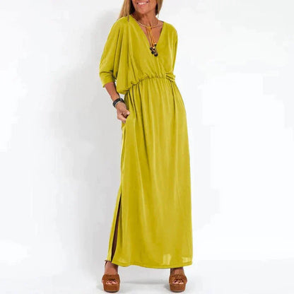 Cosima | Długa sukienka vintage