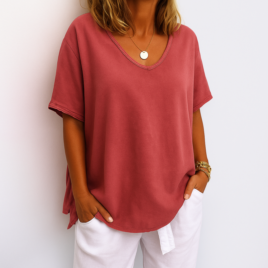 Clara | Luźny T-shirt na co dzień