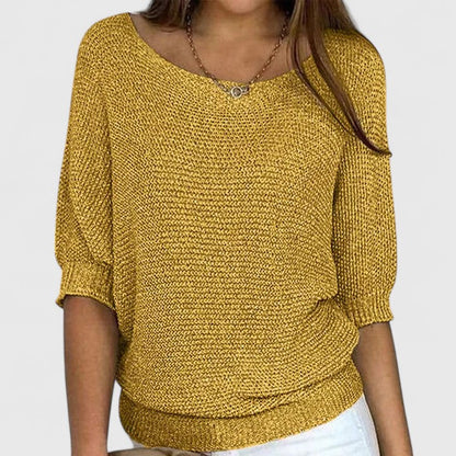 Rachel | Dzianinowy sweter na co dzień