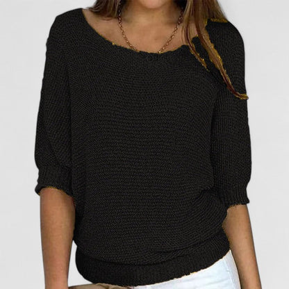 Rachel | Dzianinowy sweter na co dzień