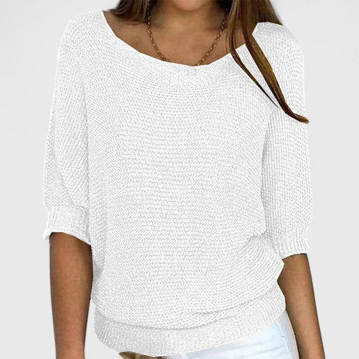 Rachel | Dzianinowy sweter na co dzień