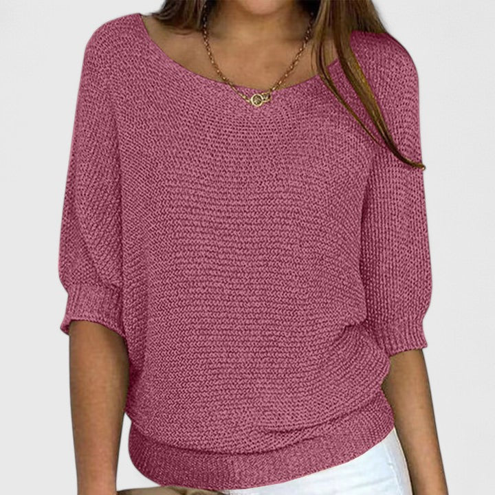 Rachel | Dzianinowy sweter na co dzień