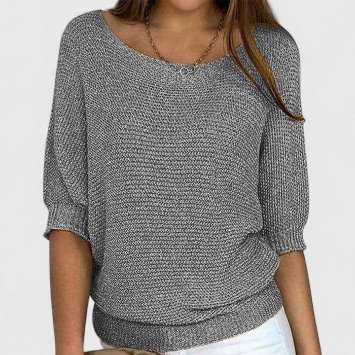 Rachel | Dzianinowy sweter na co dzień