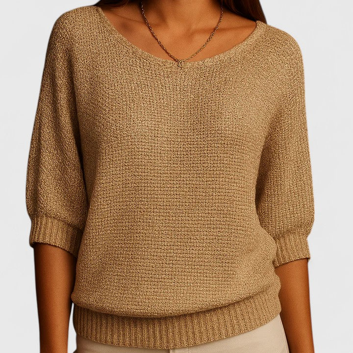 Rachel | Dzianinowy sweter na co dzień