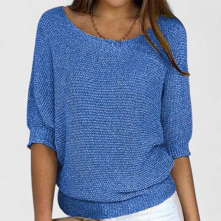 Rachel | Dzianinowy sweter na co dzień