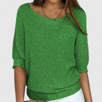 Rachel | Dzianinowy sweter na co dzień