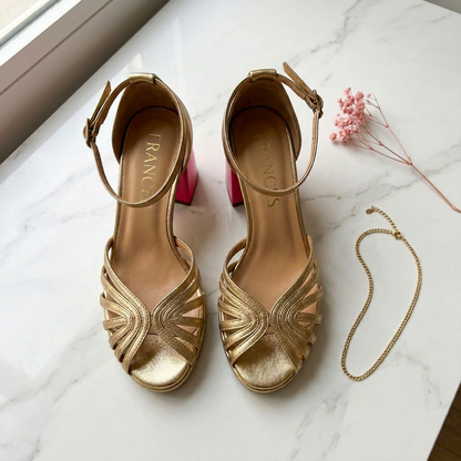 Frances | Wyrafinowane buty na obcasie